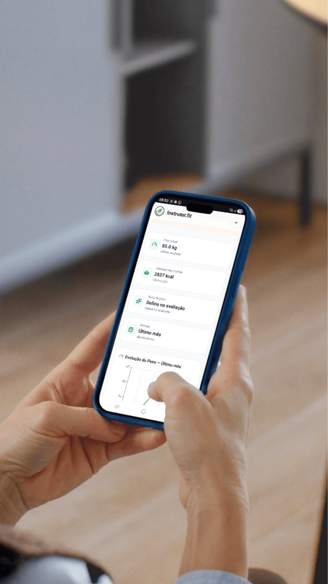Acompanhamento e evolução